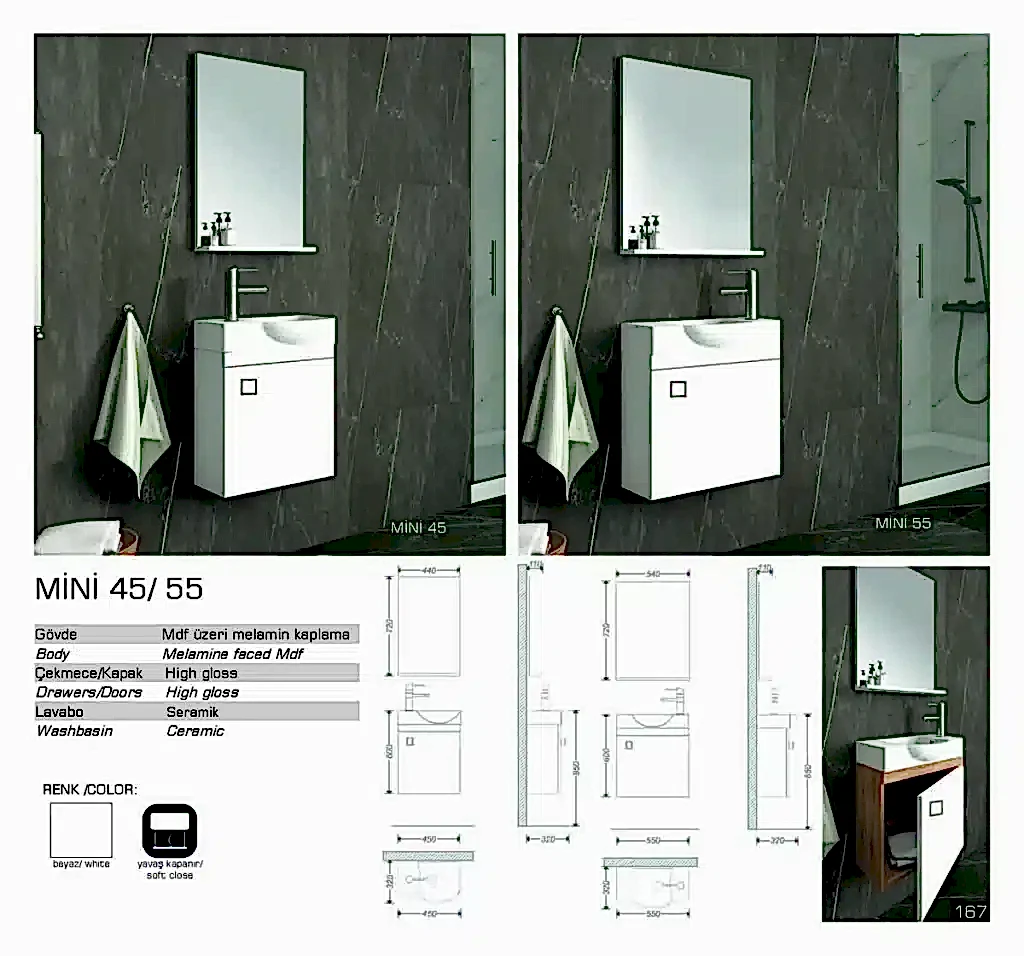 classic mini banyo